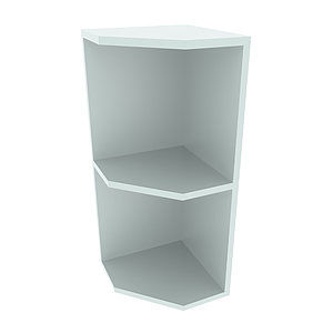 300, Open End Wall Unit Angled, 720H X 300W X 300D-U-SMLG
